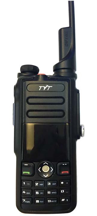 TYT MD-2017 Dual Band DMR Digital Two Way Radio MD2017 Walkie Talkie with Cable 