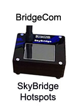 link to BridgeCom SkyBridge Hotspot information